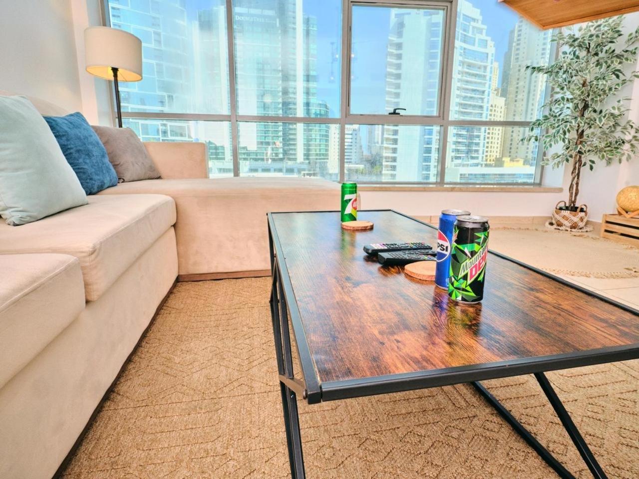 Wonderful Two Bed Room With Full Marina View Dubai Bagian luar foto