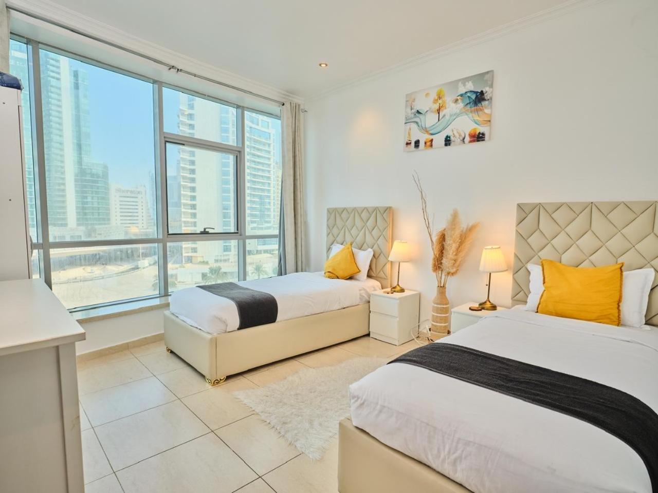 Wonderful Two Bed Room With Full Marina View Dubai Bagian luar foto