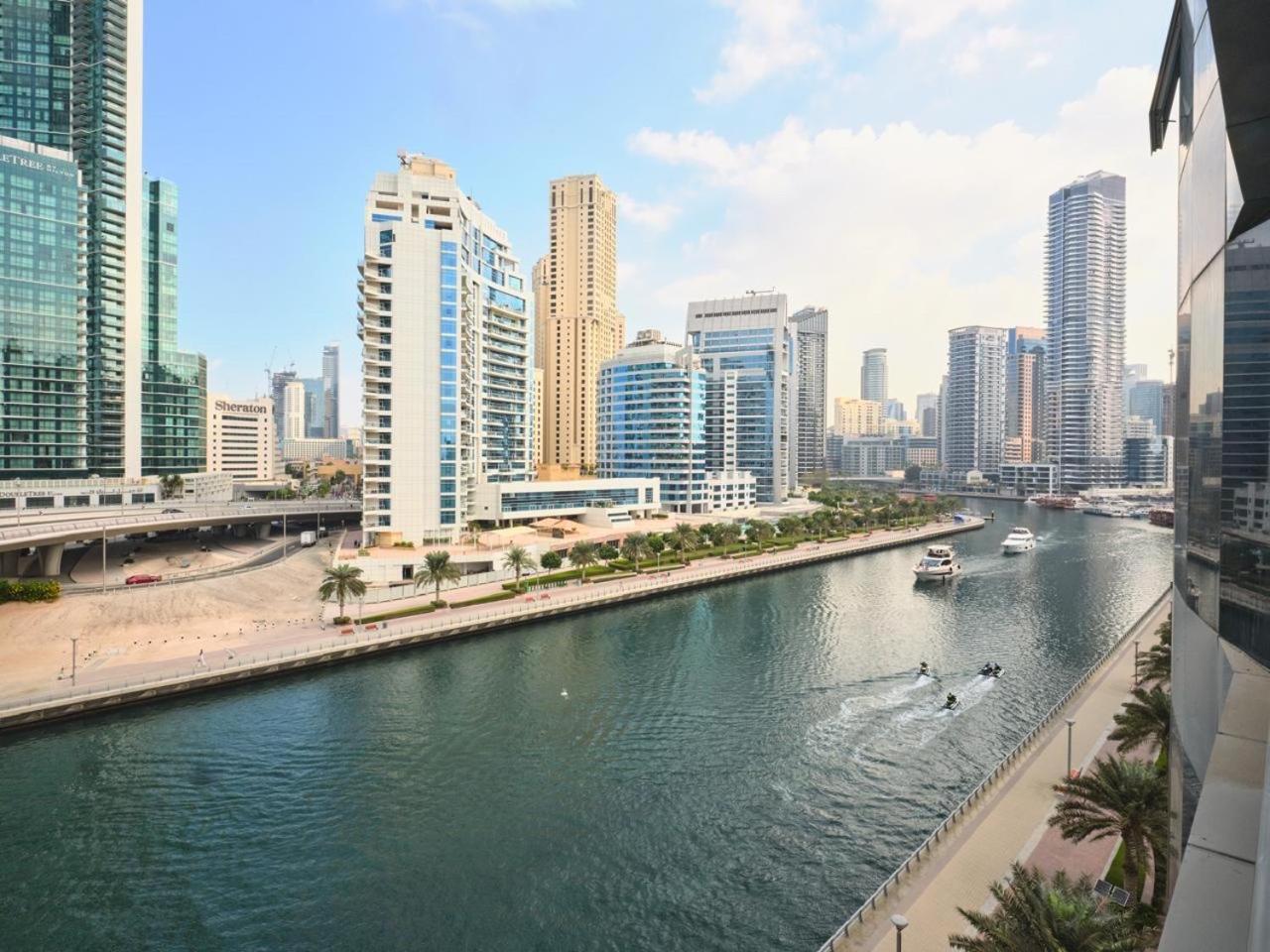 Wonderful Two Bed Room With Full Marina View Dubai Bagian luar foto