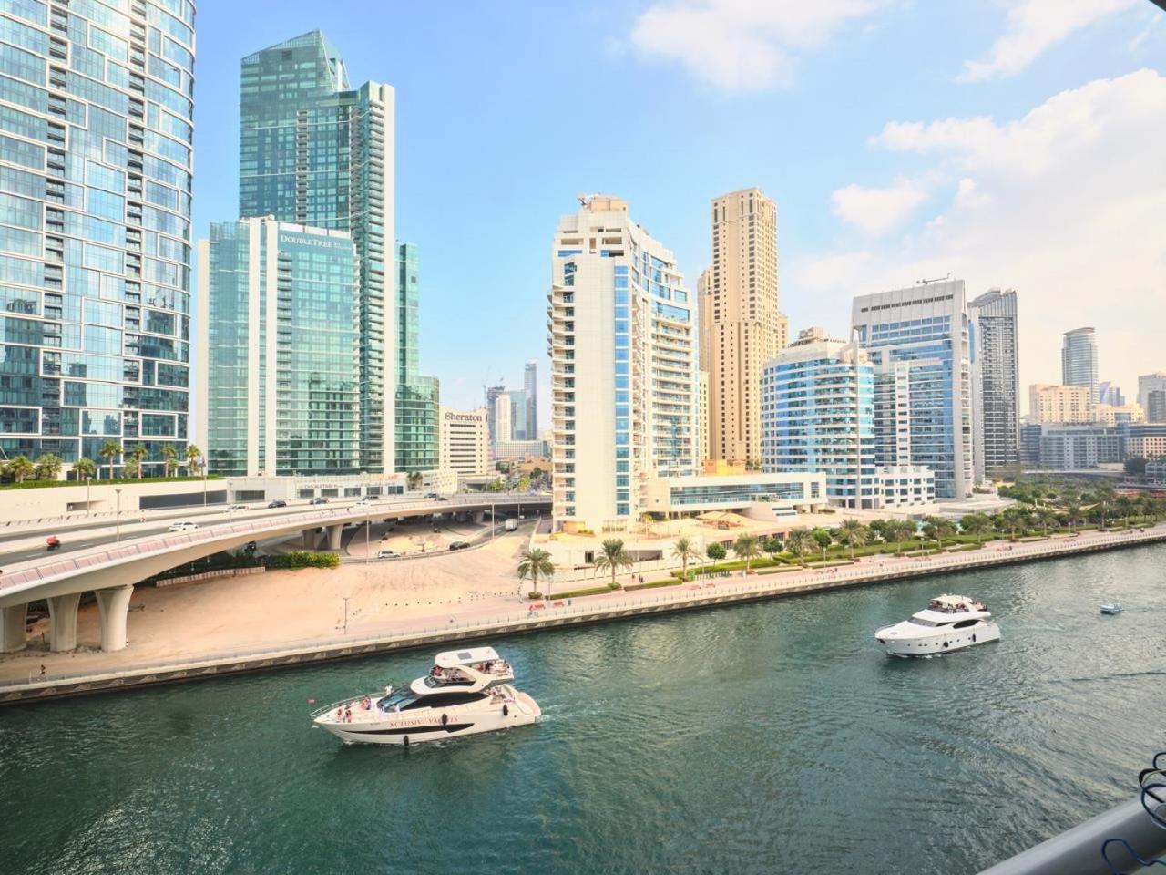 Wonderful Two Bed Room With Full Marina View Dubai Bagian luar foto